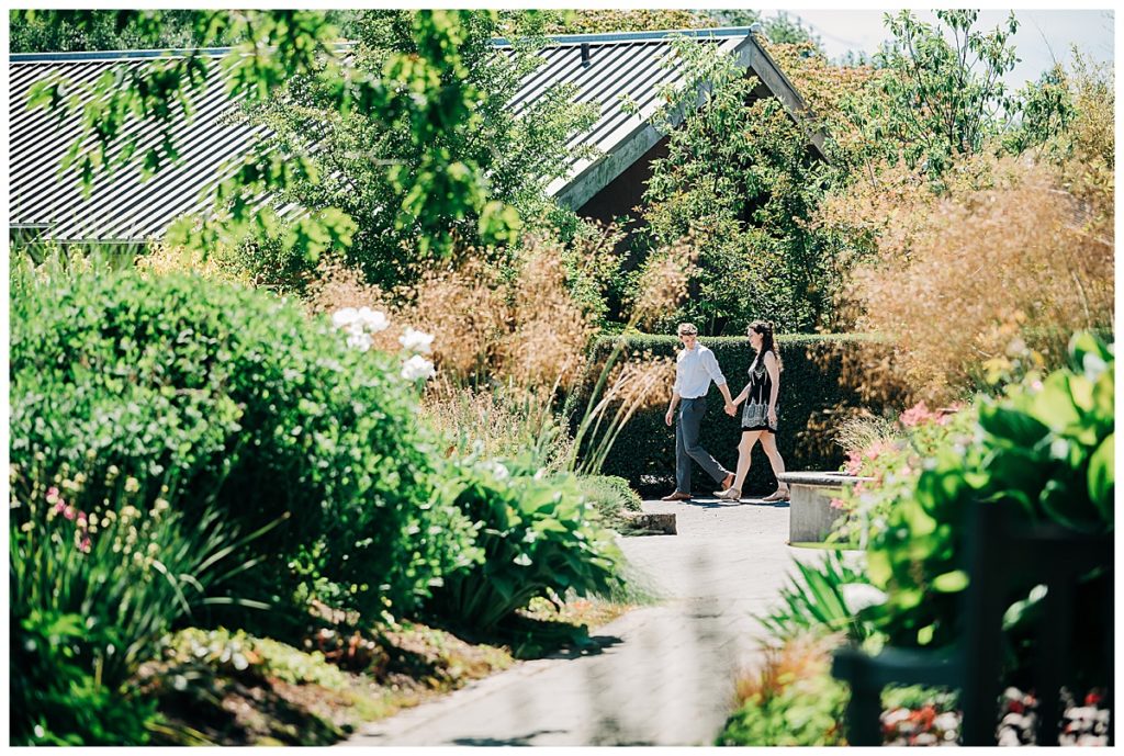 Surprise proposal at UW Center for Urban Horticulturae, Seattle WA, Captured by C