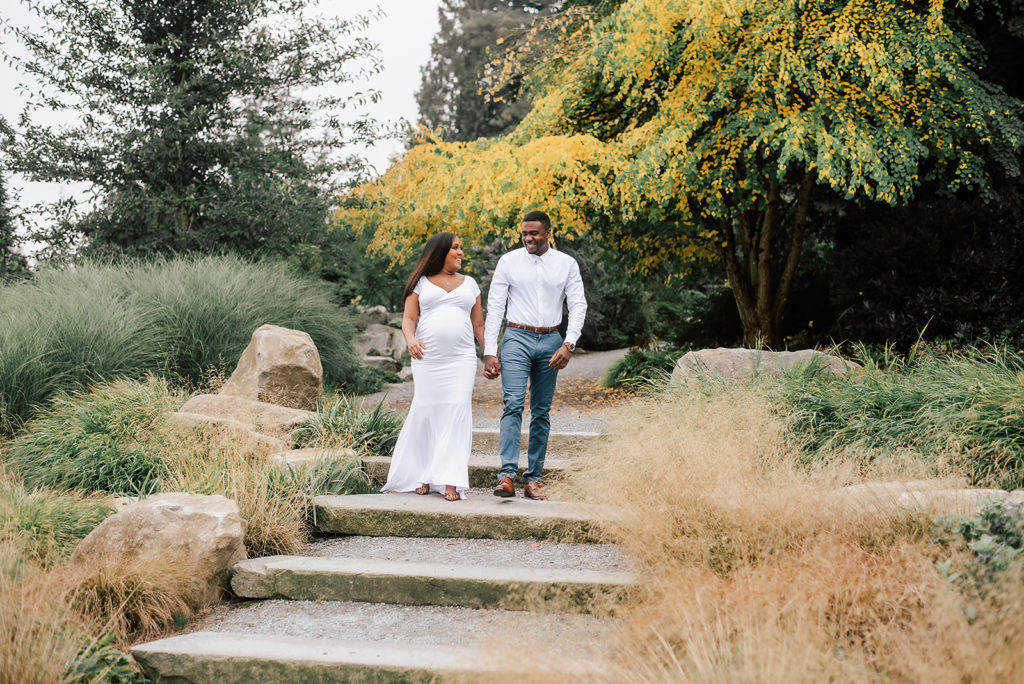Bellevue Botanical Garden Engagement Session