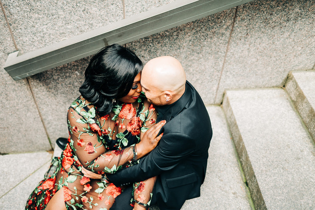 Pioneer Square Engagement Photos, Capture by Candace Photography, Seattle Engagement