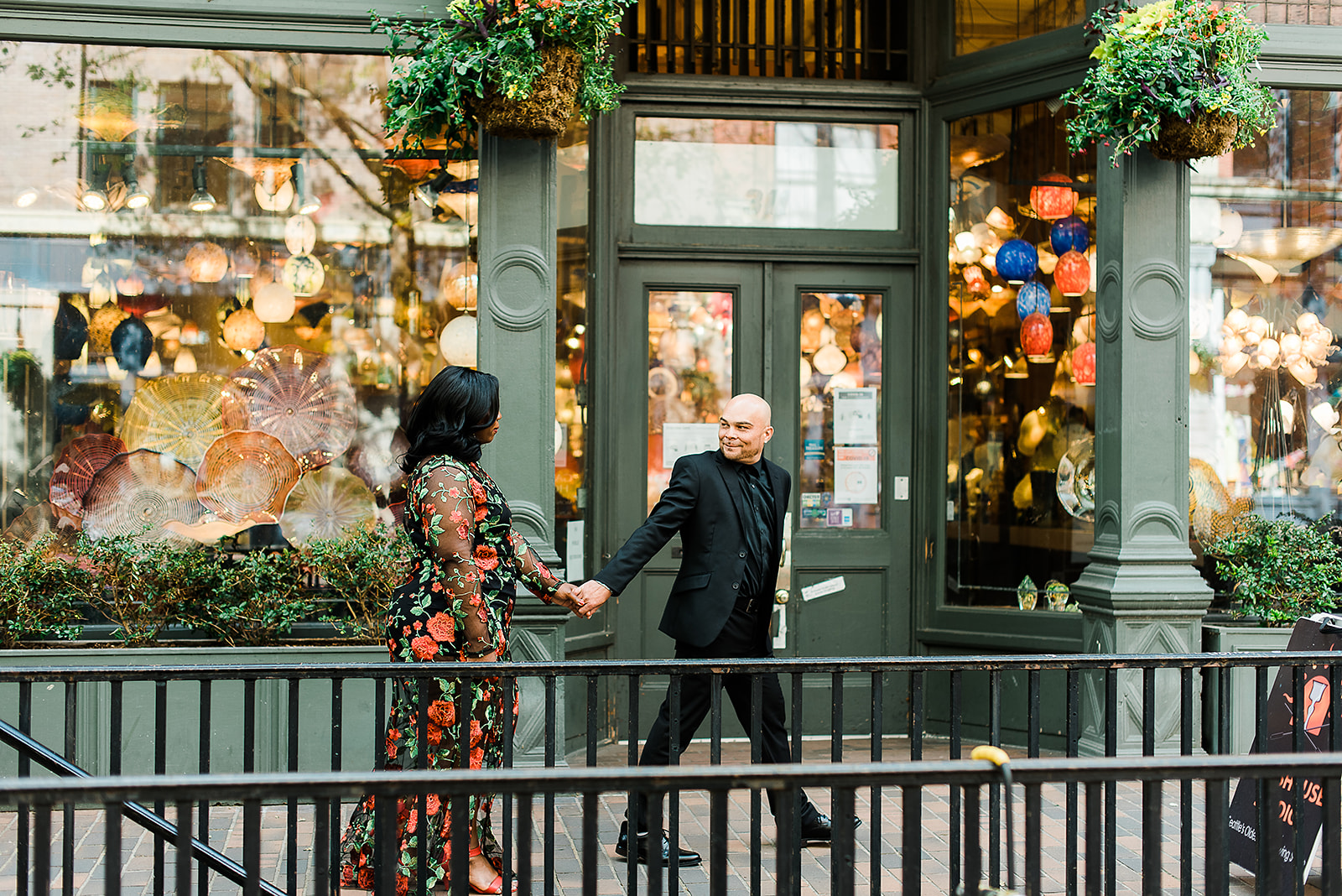 Pioneer Square Engagement Photos, Capture by Candace Photography, Seattle Engagement