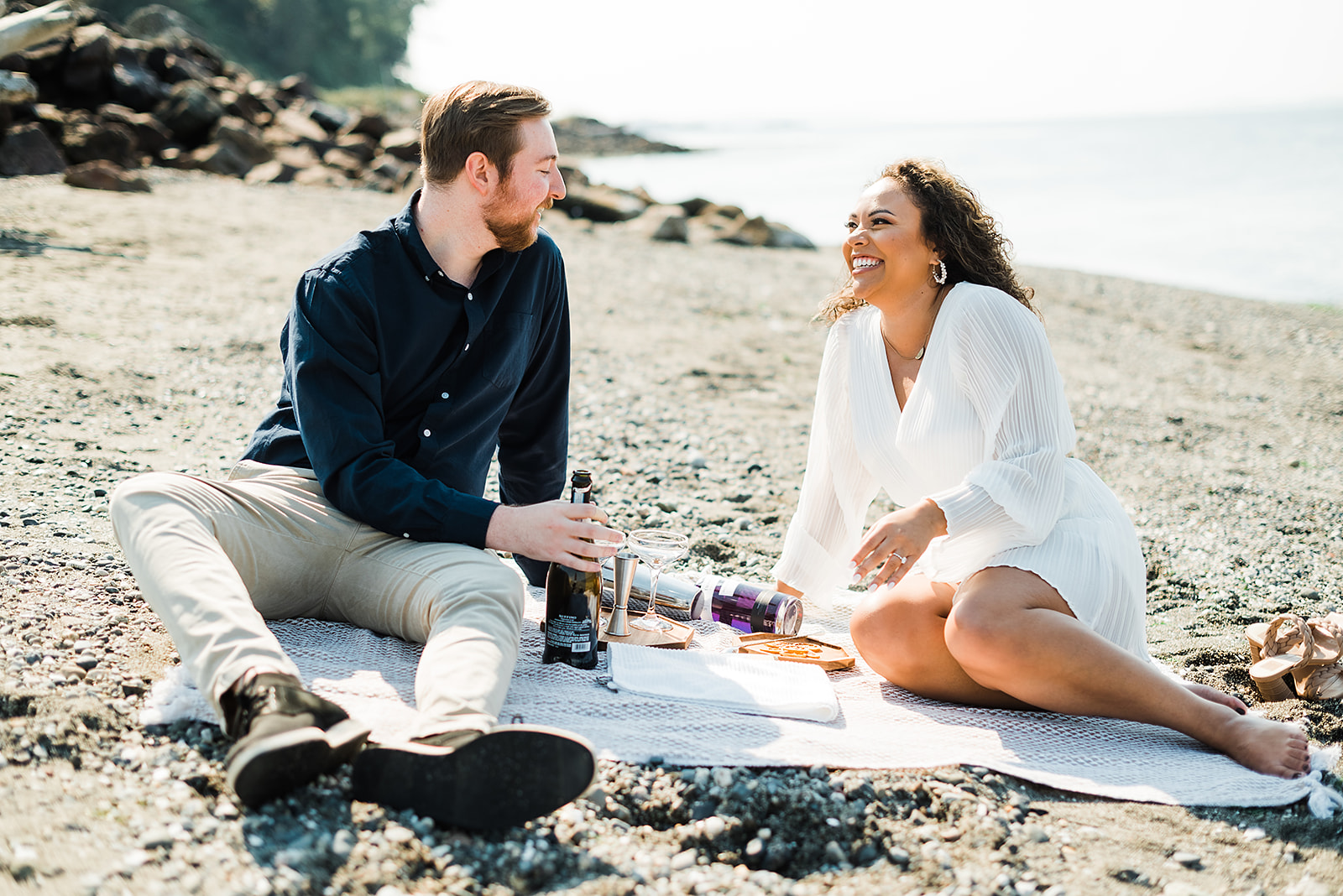 Seattle Engagement Photos, Black Seattle Engagement Photographer, Seattle Engagement Photographer, Captured by Candace Photography