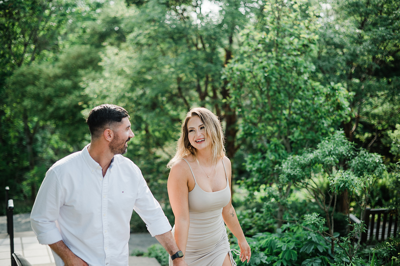 Bellevue Botanic Garden Engagement, Seattle Engagement Photographer, Captured by Candace Photography