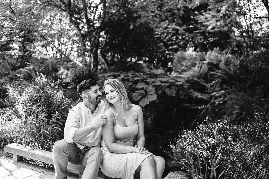 Bellevue Botanic Garden Engagement, Seattle Engagement Photographer, Captured by Candace Photography