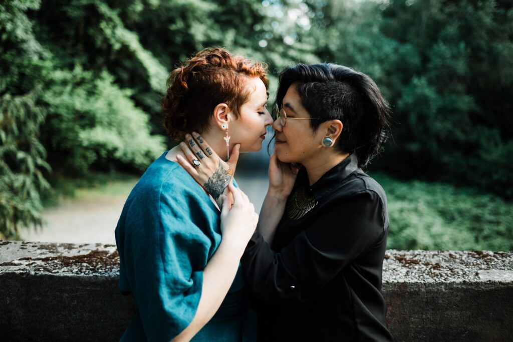 Washington Park Arboretum Engagement, Seattle LGBTQ Engagement Photographer, Captured by Candace Photography