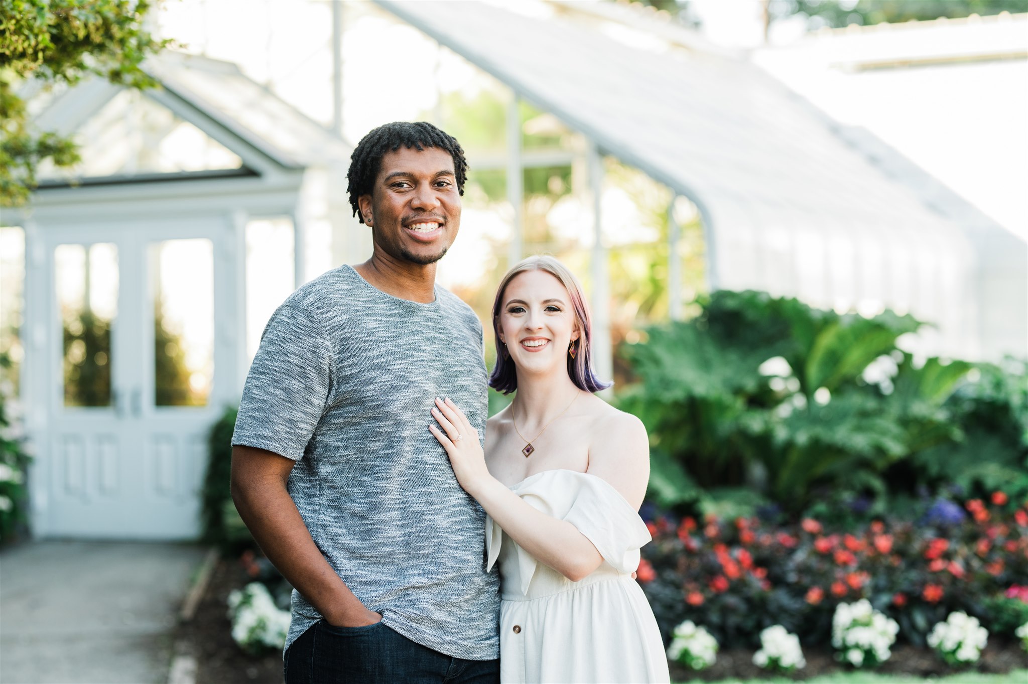 Volunteer Park Engagement Portraits, Seattle Engagement Photographer, Engagement Photographer Seattle, Captured by Candace Photography