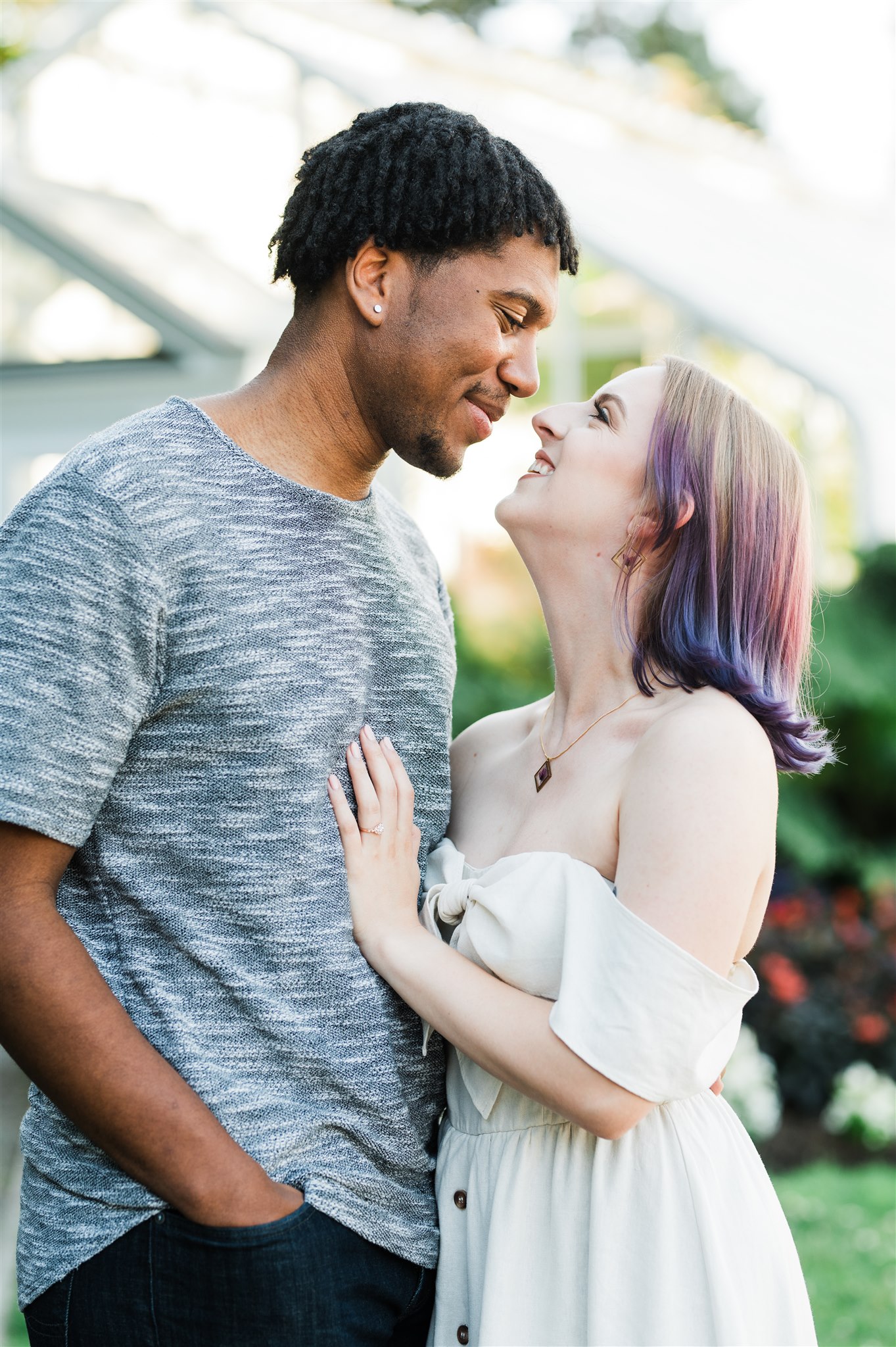 Volunteer Park Engagement Portraits, Seattle Engagement Photographer, Engagement Photographer Seattle, Captured by Candace Photography