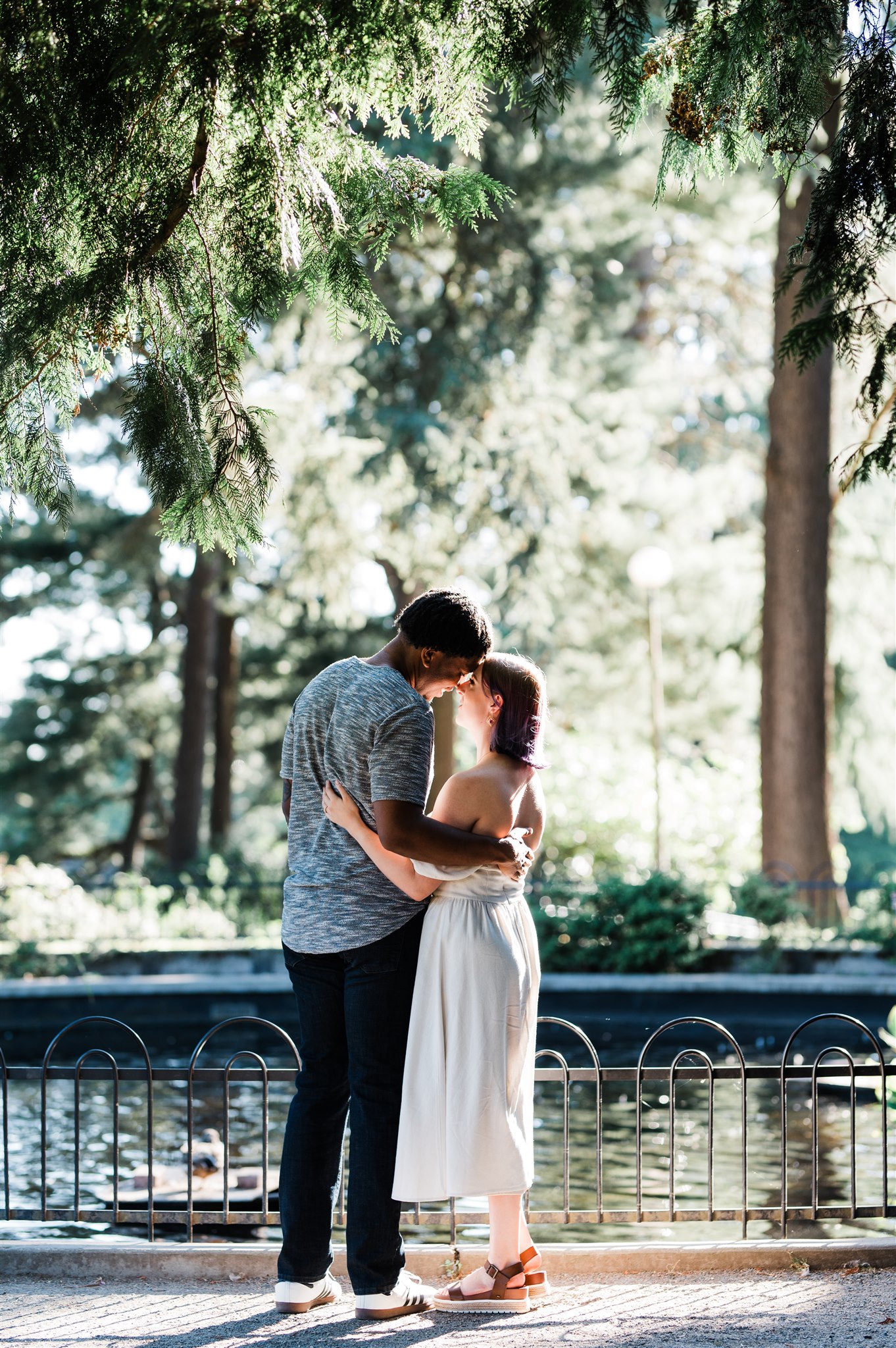 Volunteer Park Engagement Portraits, Seattle Engagement Photographer, Engagement Photographer Seattle, Captured by Candace Photography