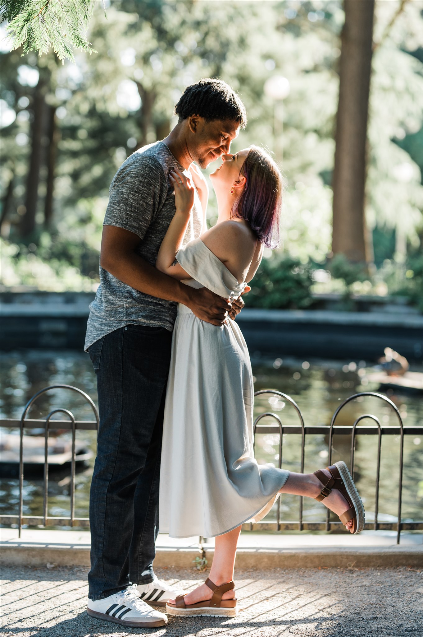 Volunteer Park Engagement Portraits, Seattle Engagement Photographer, Engagement Photographer Seattle, Captured by Candace Photography