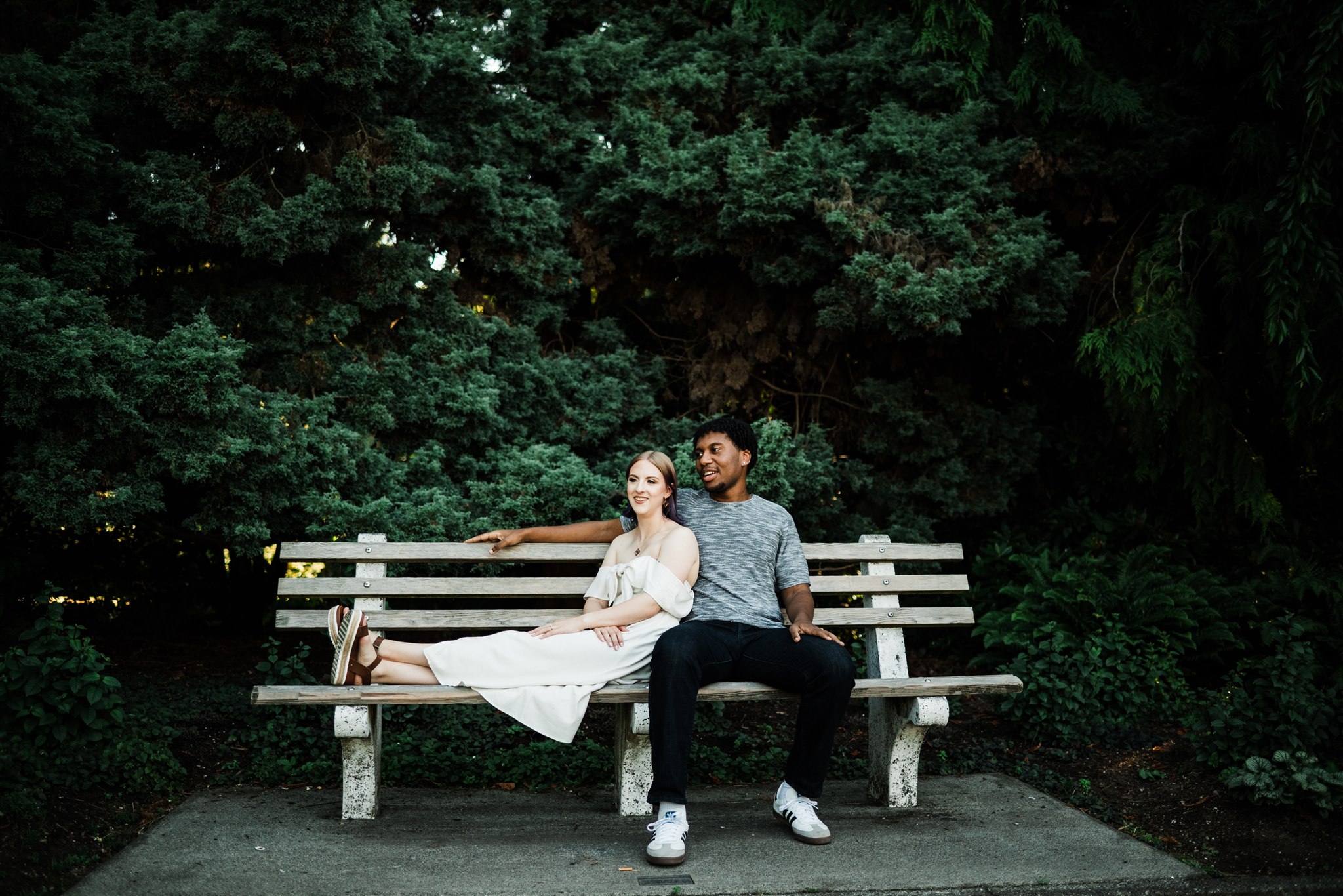 Volunteer Park Engagement Portraits, Seattle Engagement Photographer, Engagement Photographer Seattle, Captured by Candace Photography