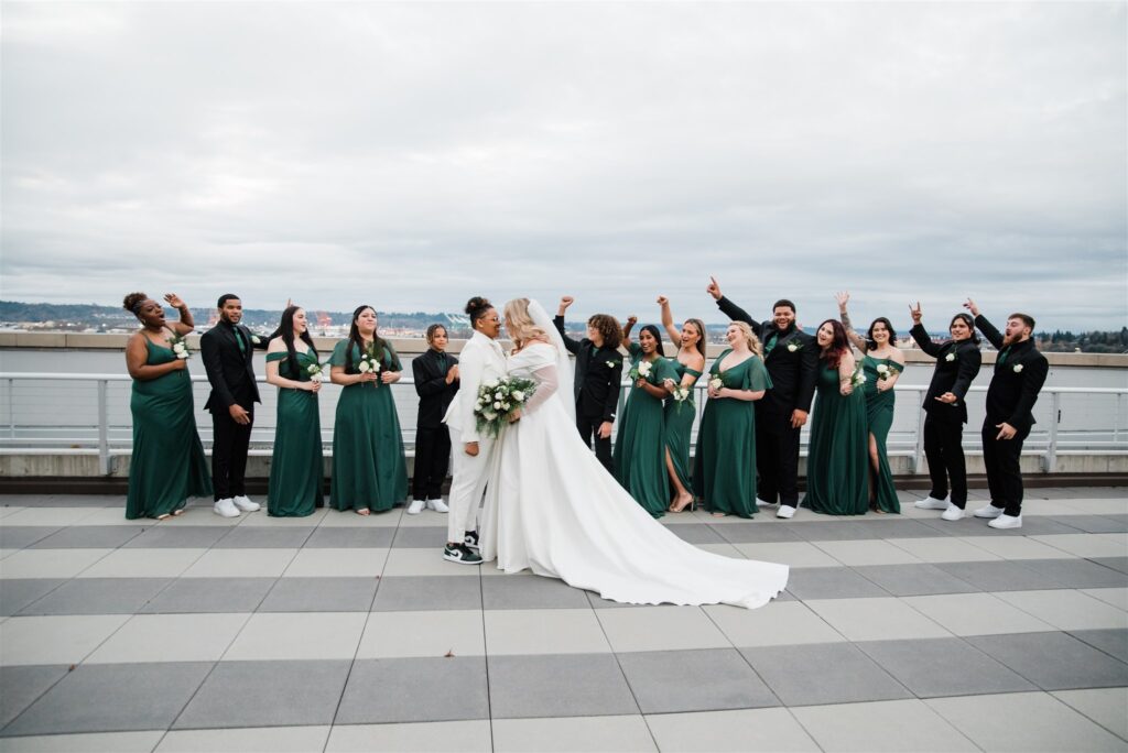 LGBTQ Wedding Seattle, Marriott Tacoma Downtown Wedding, LGBTQ Wedding Venues Seattle