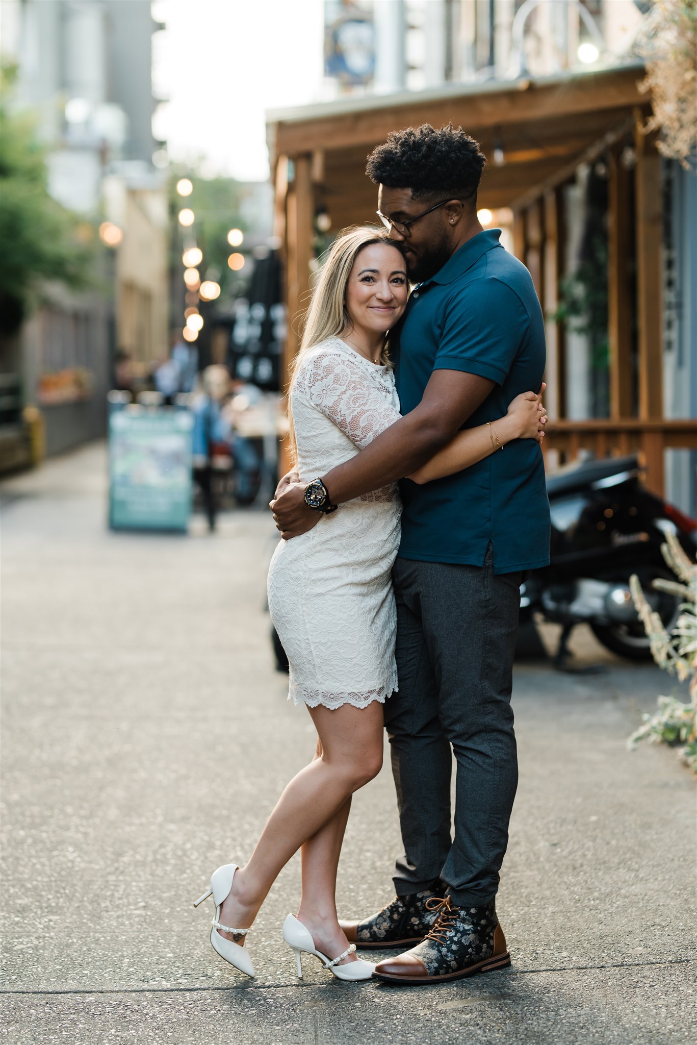 Pike Place Market Engagement Photos, Post Alley Engagement, Seattle Engagement Photographer, Captured by Candace Photography