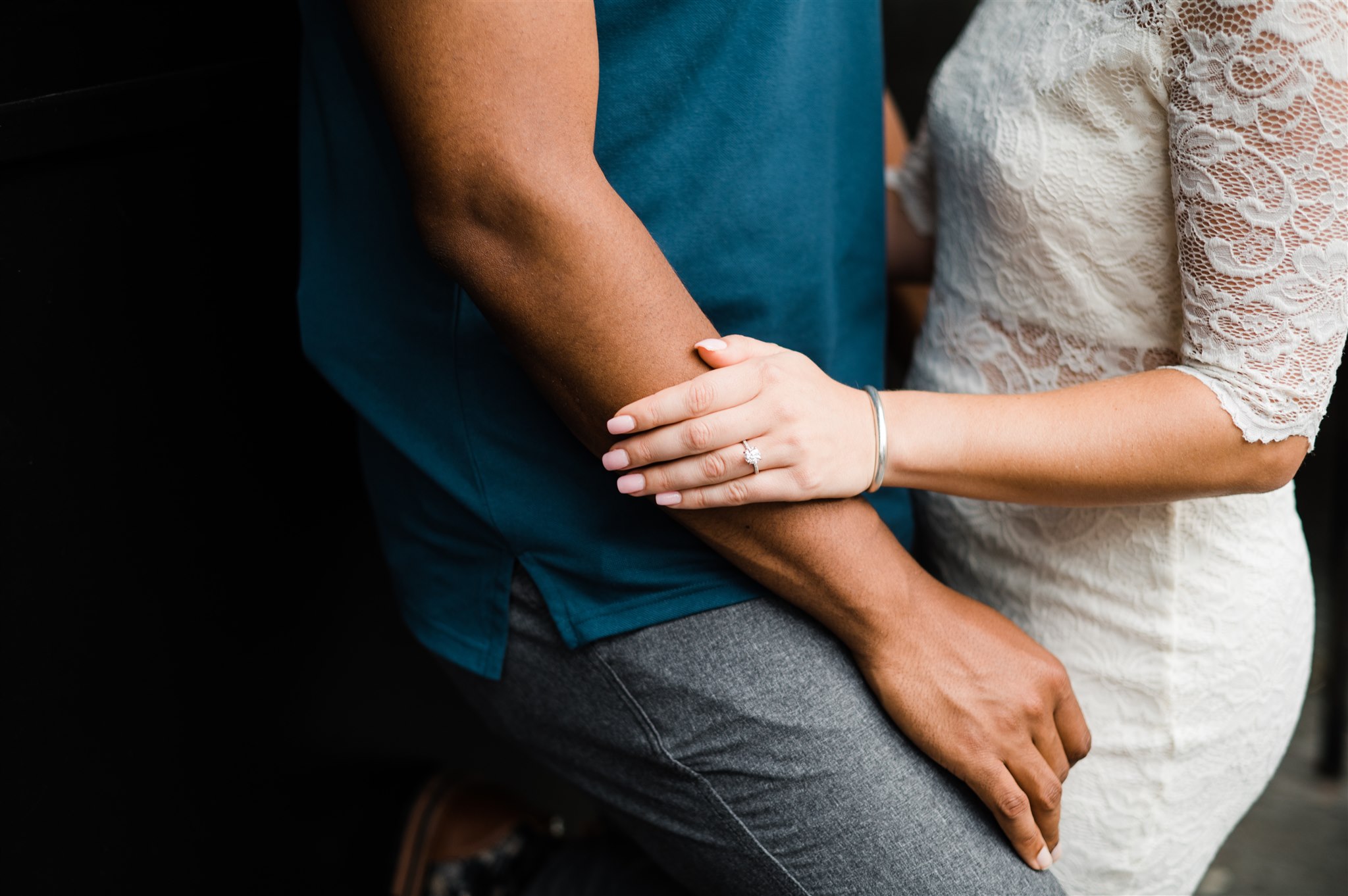 Pike Place Market Engagement Photos, Post Alley Engagement, Seattle Engagement Photographer, Captured by Candace Photography