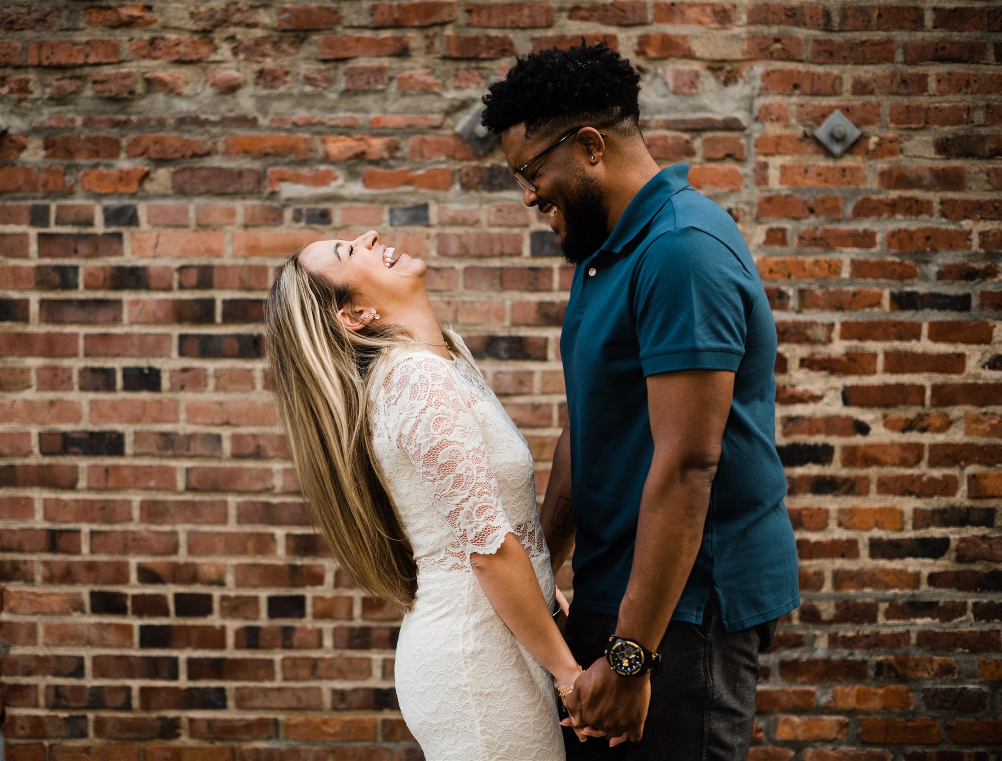 Pike Place Market Engagement Photos, Post Alley Engagement, Seattle Engagement Photographer, Captured by Candace Photography