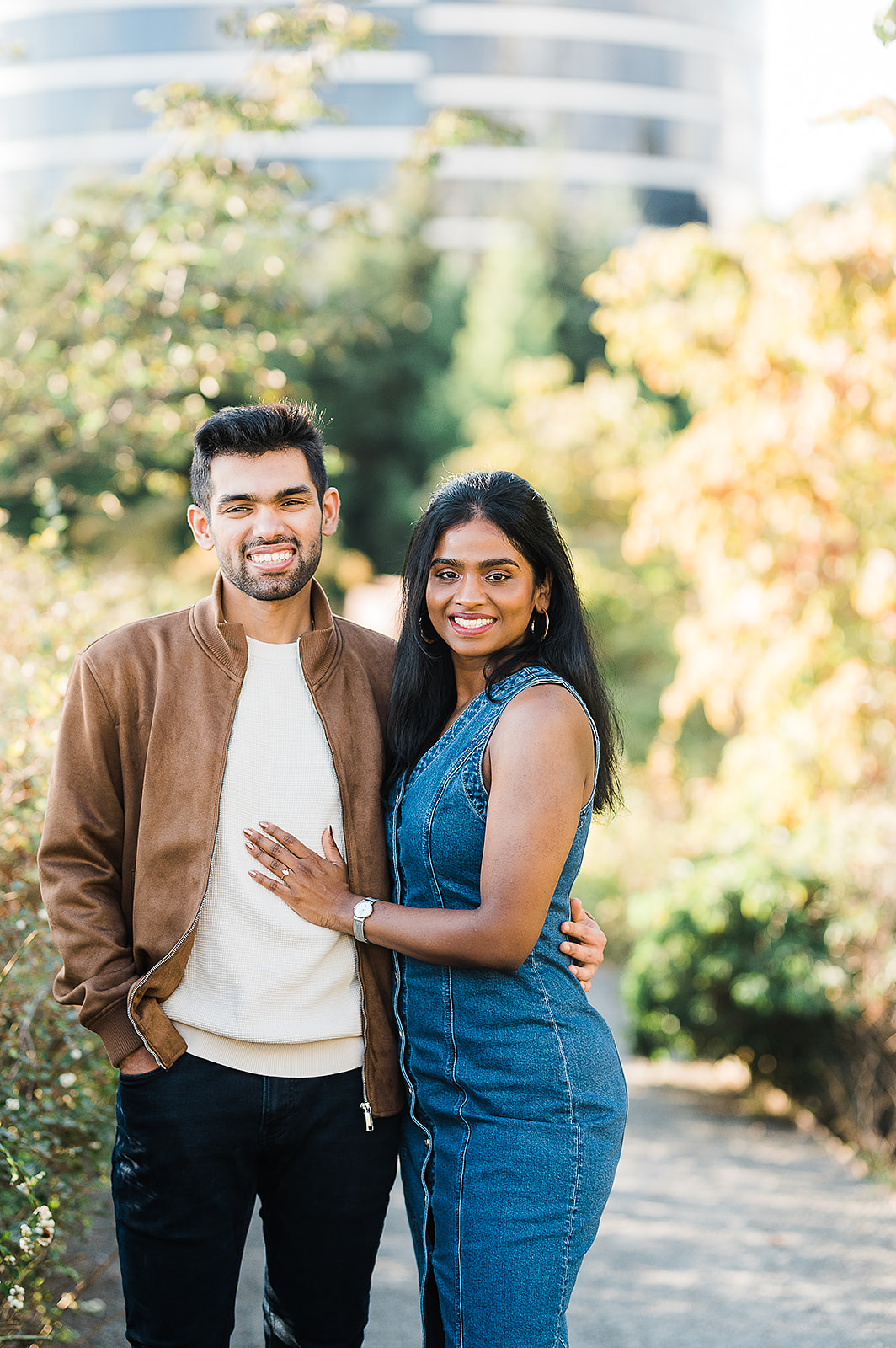 Engagement Seattle, Olympic Sculpture Park Engagement Photos, Seattle Art Museum Engagement Photos, Captured by Candace Photography