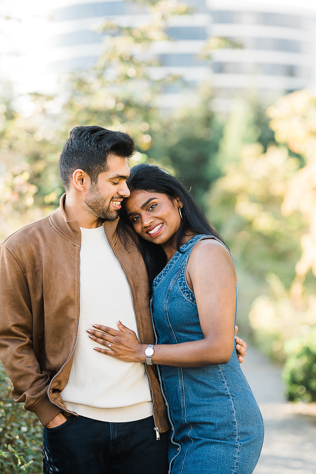 Engagement Seattle, Olympic Sculpture Park Engagement Photos, Seattle Art Museum Engagement Photos, Captured by Candace Photography