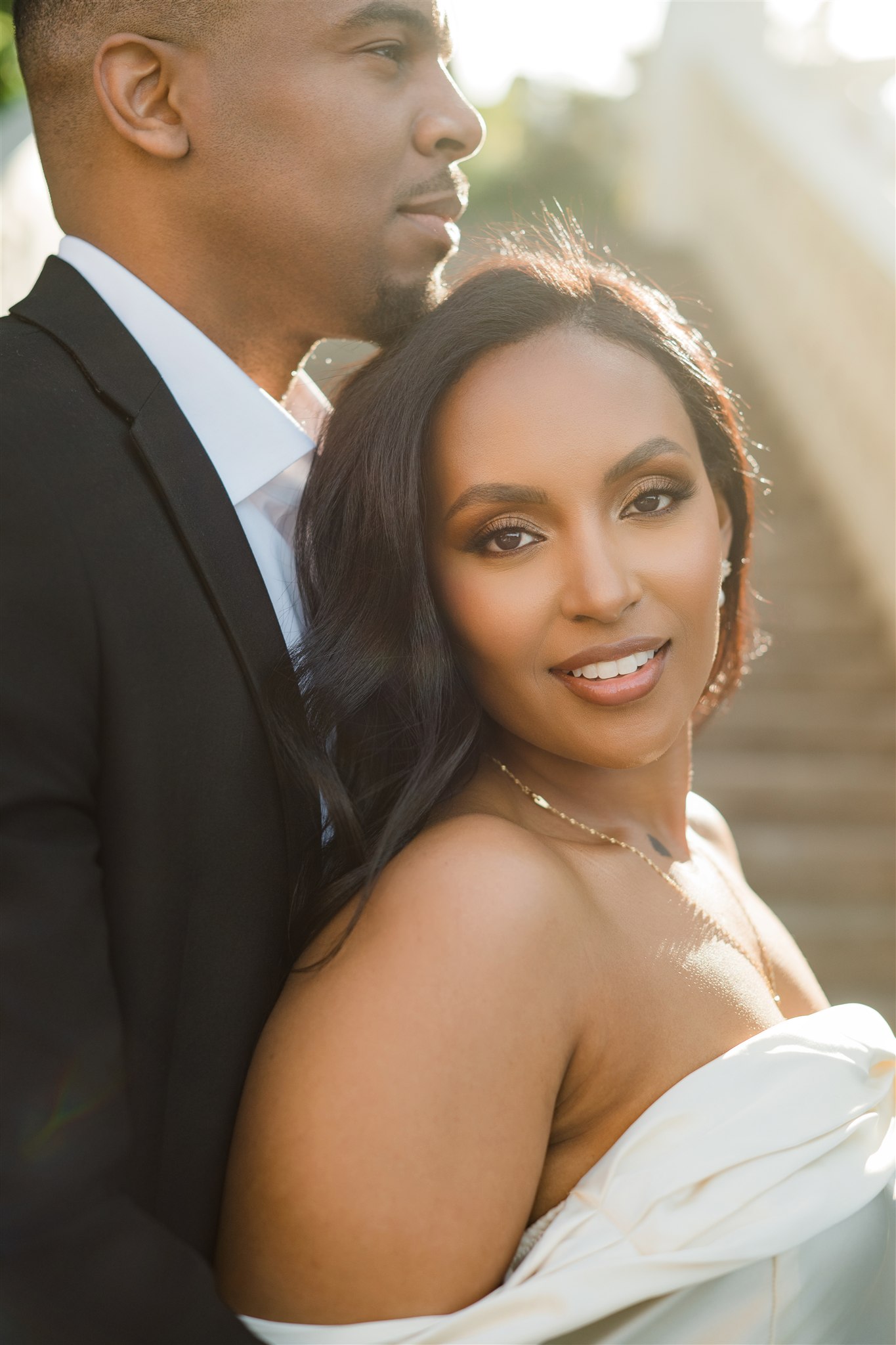 Chic and Stylish Engagement Photos Tacoma