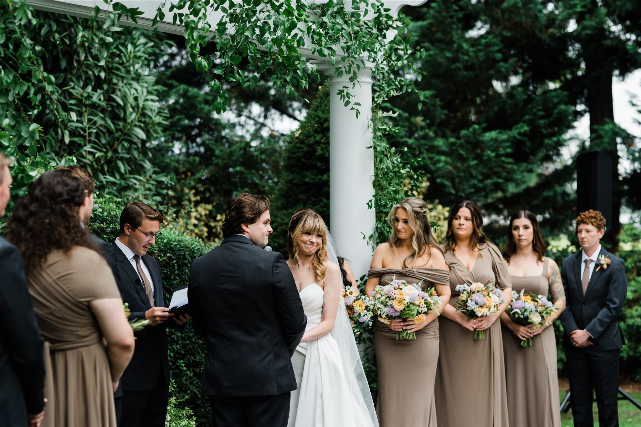 Laurel Creek Manor Outdoor Wedding Ceremony