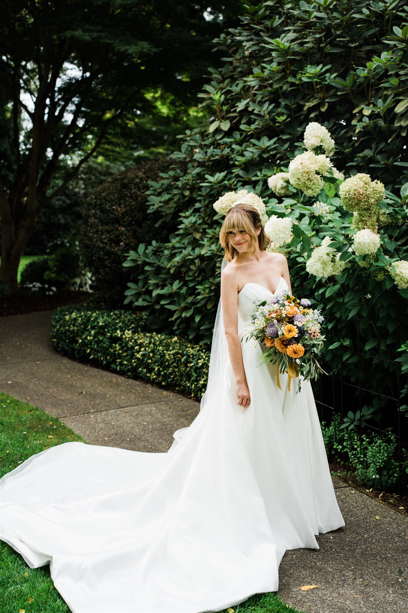 Bridal Portraits at Laurel Creek Manor