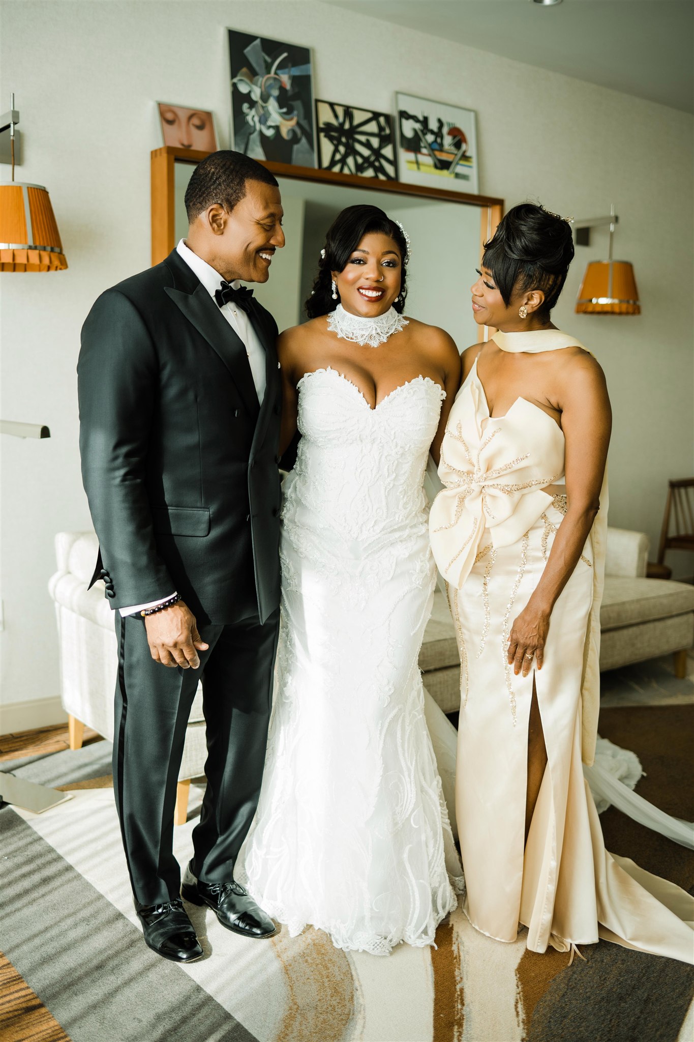 Bride Getting Ready at Seattle Hotel Weddings