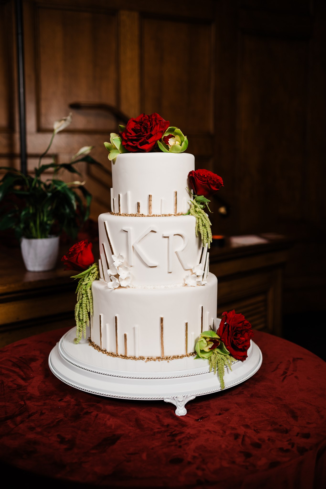 Cake at Sanctuary Wedding Venue Seattle