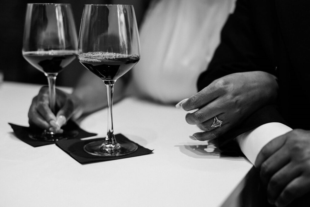 Court in the Square engagement photos Locus Wines Pioneer Square Seattle