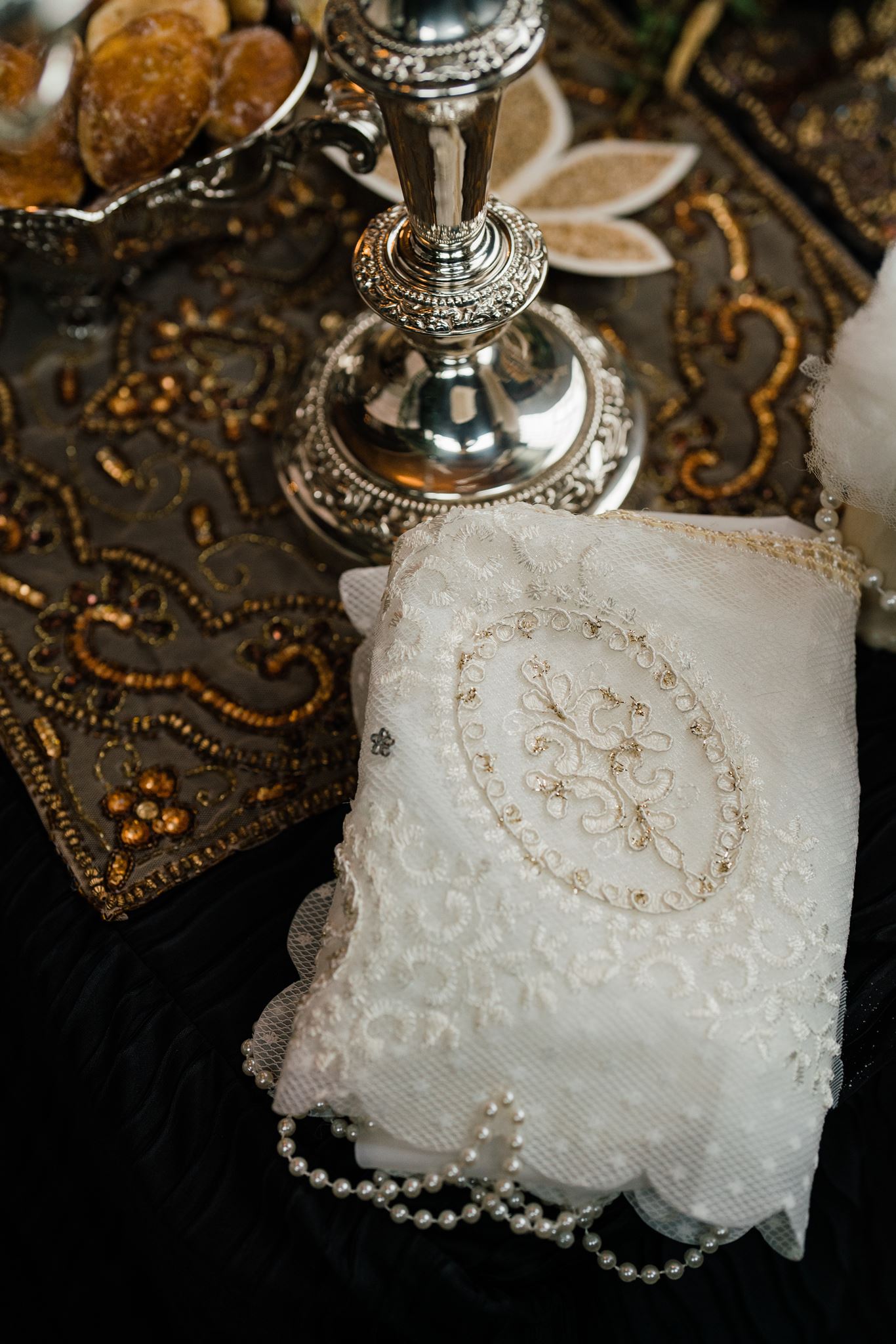Persian Wedding Cloth at Multicultural Ceremony
